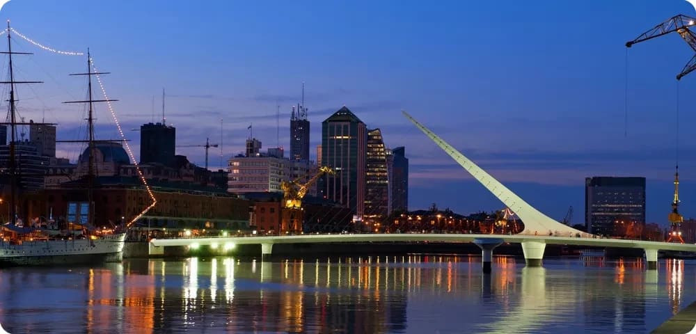 Puerto Madero at Night